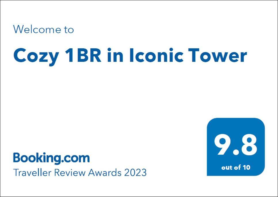 Cozy 1Br In Iconic Tower Daire Abu Dabi Dış mekan fotoğraf